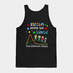 Autism Seeing World From Different Angles Tank Top